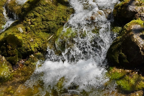 cascata, roccia, acqua, Fontana, diretta streaming, foresta, struttura, fiume
