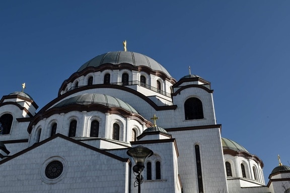 religiosa, Sérvia e Montenegro, espiritualidade, telhado, Igreja, arquitetura, edifício, religião