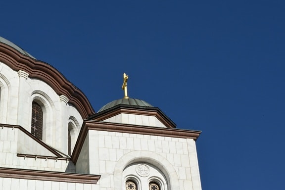 architectural style, Byzantine, famous, dome, church, architecture, building, cross