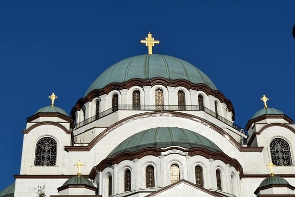 Serbia, spirituality, building, dome, religion, church, structure, architecture