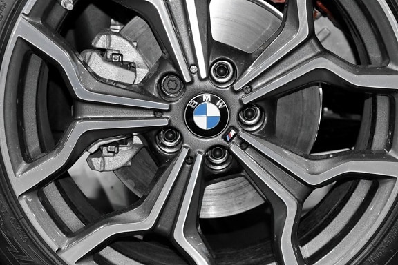 aluminum, garage, modern, BMW sports car, vehicle, car, transportation, wheel