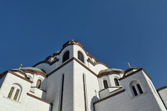 главный город, Сербия, достопримечательность, Башня, Религия, Архитектура, Церковь, покрытие