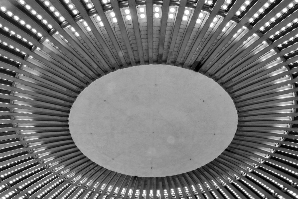 architectural style, circle, steel, industry, old, abstract, pattern, design