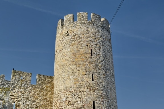 Création de, point de repère, architecture, forteresse, Château, tour, mur, fortification
