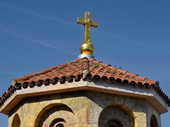 Bysantinska, huvudstad, Cross, kloster, religion, arkitektur, Dome, Skapa