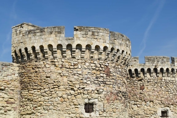 укрепление, крепост, древен, архитектурен стил, архитектура, тухла, сграда, замък
