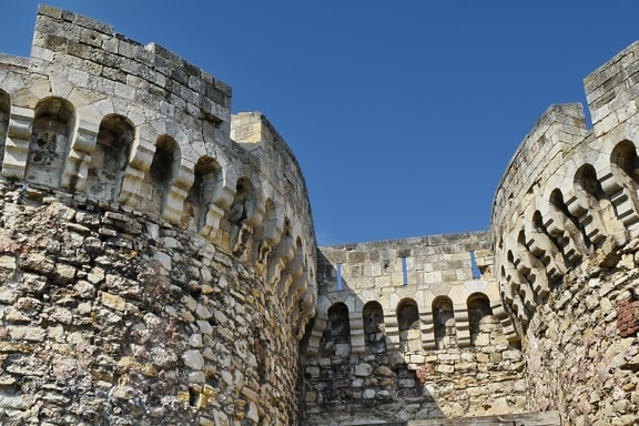 головне місто, фортифікації, фортеця, Сербія, Стародавні, Арка, архітектурний стиль, Архітектура