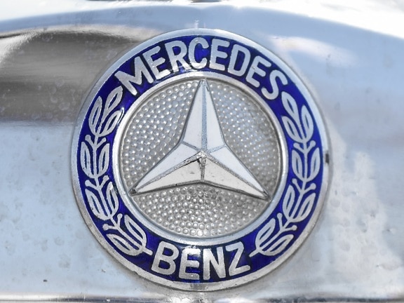 Mercedes Benz, sign, symbol, design, retro, symbol, sign, old, decoration, antique, vintage