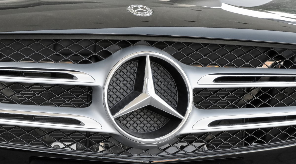 Mercedes Benz, sign, symbol, vehicle, chrome, car, transportation, automobile, automotive, technology, drive