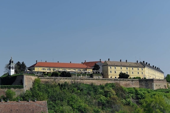 Castelul, fortificatie, terasamente, Serbia, atracţie turistică, zonă urbană, arhitectura, acasă
