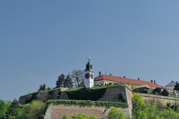 замък, средновековна, Сърбия, туристическа атракция, архитектура, кула, сграда, структура