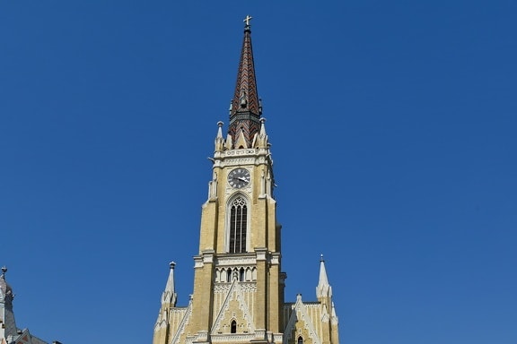 Torre de la iglesia, atracción turística, Catedral, arquitectura, construcción, punto de referencia, Iglesia, cubierta