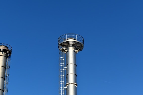tower, workplace, chimney, industry, technology, steel, pipe, equipment