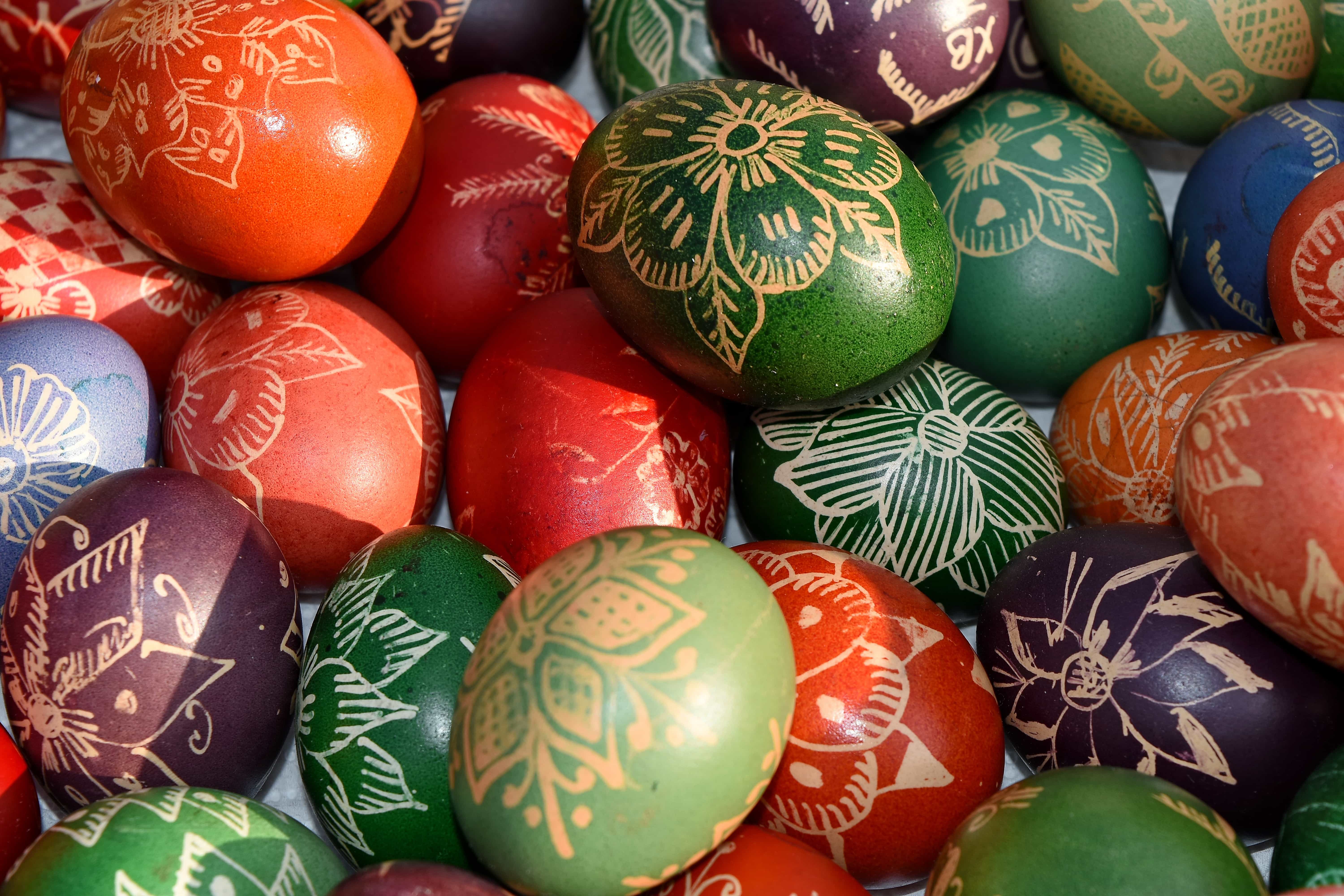 Ilmainen kuva: kristinusko, loma, muna, Pääsiäinen, sisustus, juhla,  perinteinen, paistaa