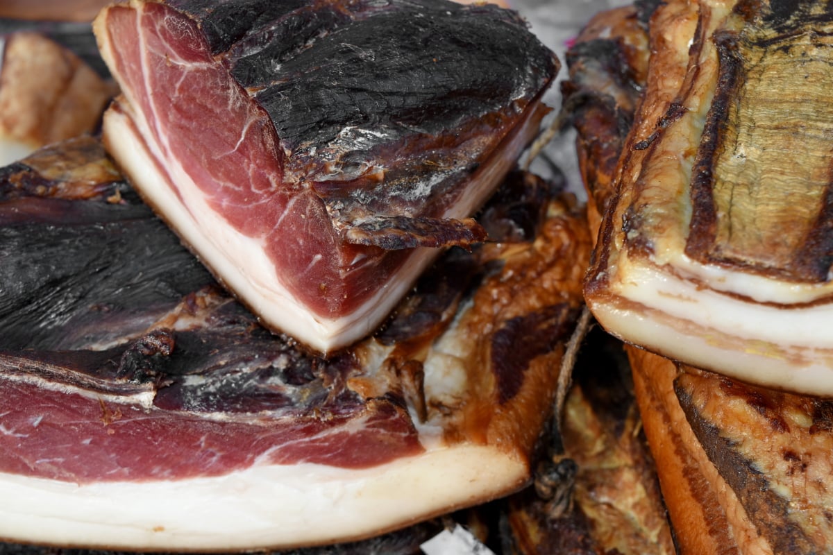 gordura, orgânicos, carne de porco, lombo de porco, comida, bife, carne, carne de bovino
