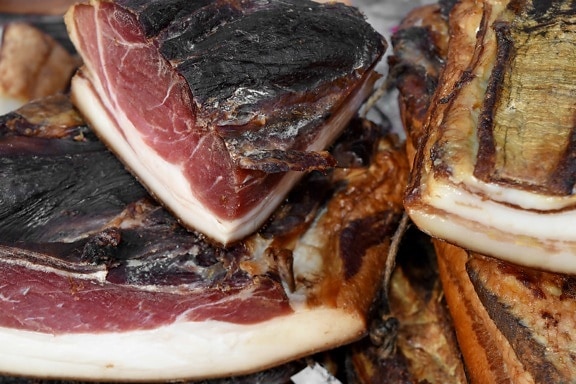 lemak, organik, daging babi, babi pinggang, Makanan, steak, daging, daging sapi
