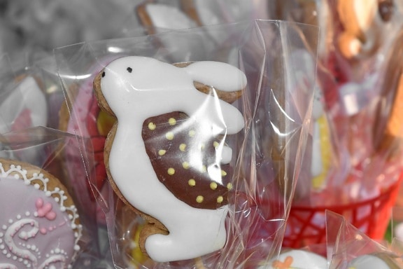 bunny, cookie, easter, celebration, decoration, party, gift, food