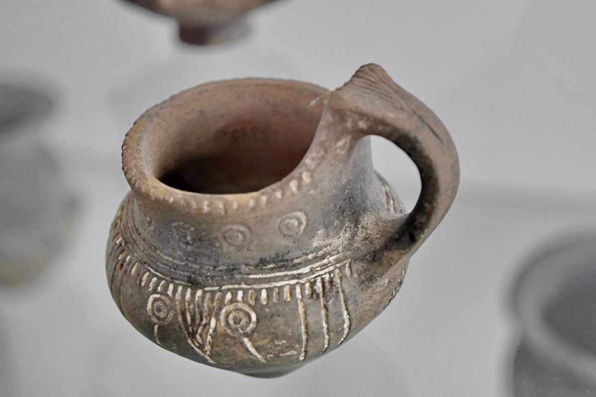 глиняная посуда, средневековый, кувшин, контейнер, Керамика, Старый, Антиквариат, древние
