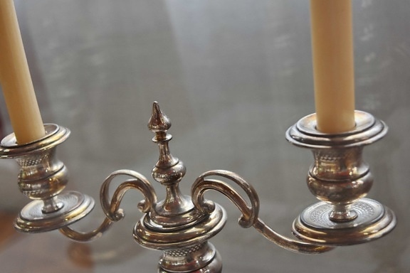 candlestick, antiquity, candles, brass, victory, bronze, still life, luxury