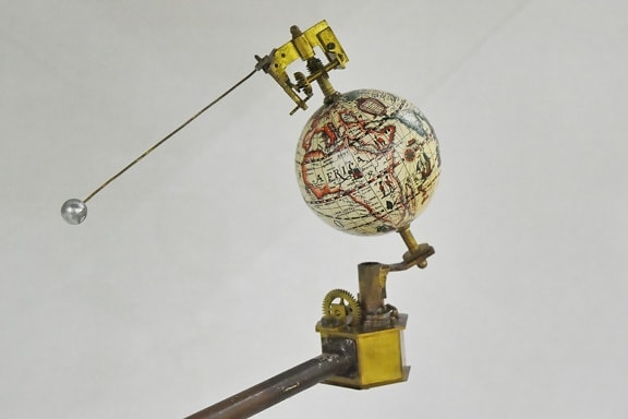 Geografia, globo, mapa, sistema solar, mecanismo, dispositivo, tecnologia, equipamentos