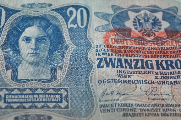 Німеччина, Старий, готівкою, гроші, валюти, Бавовна, банкнота, Банк