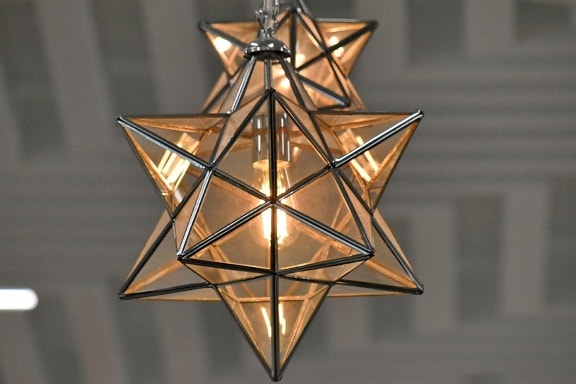 lustre, lanterne, ampoule, Star, transparent, structure, Festival, brillant, à l’extérieur, entreprise