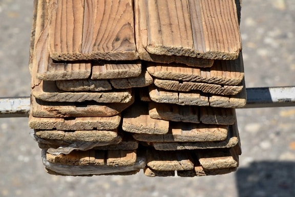 oppervlak, textuur, materiaal, oude, hout, stapel, het platform, stapels, houten, buitenshuis