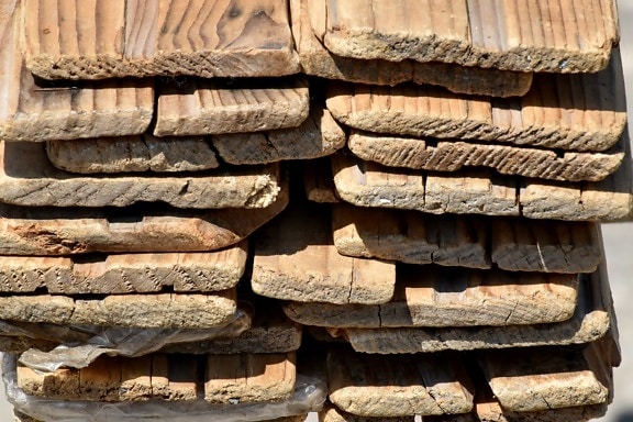 material, structure, rough, fence, old, stacks, pile, wood, architecture, texture