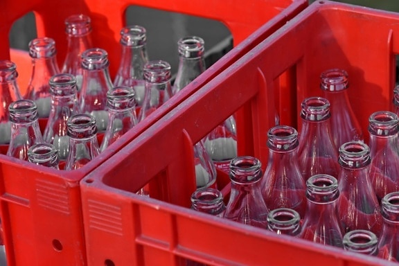 Flasche, Glas, Container, Ausrüstung, Branche, Stahl, Trinken, Rohr, im Feld, Kunststoff