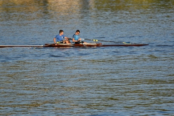 boys, sport, boat, river, water, race, competition, vehicle, lake, watercraft