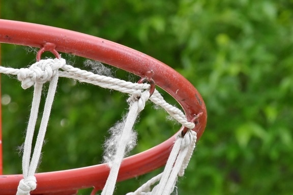 basket, basketplan, Utomhus, boll, rekreation, fritid, idrott, gräs, sommar, naturen
