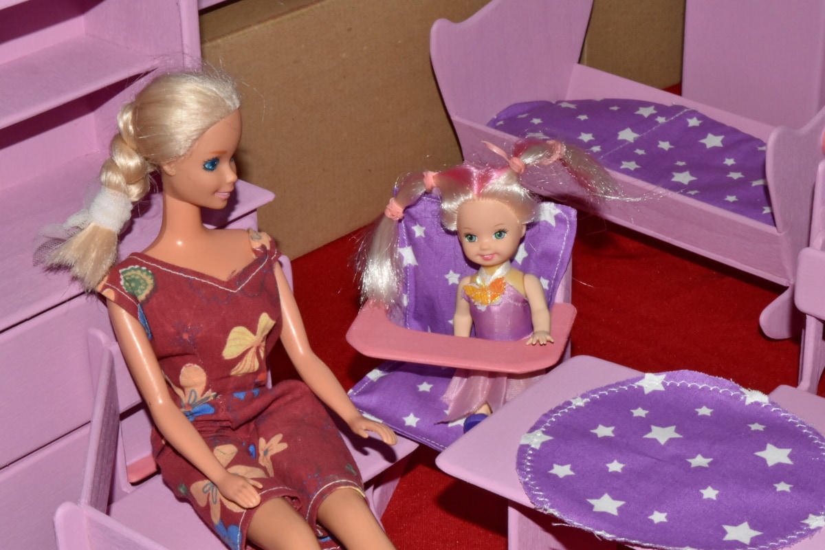 bayi, Putri, mainan, toko mainan, anak, boneka, Gadis, di dalam ruangan, Kamar, menyenangkan