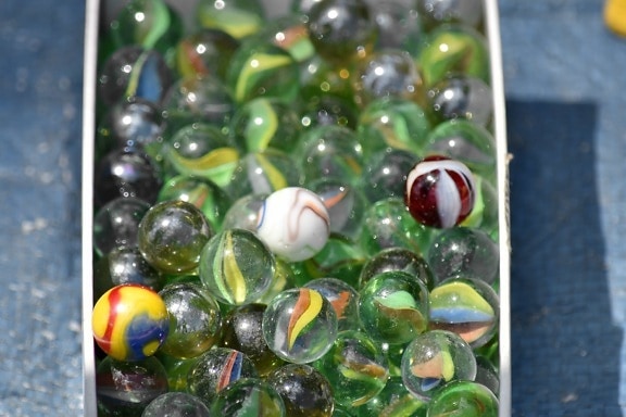 glass, toys, nature, shining, color, bright, decoration, upclose, many, colorful