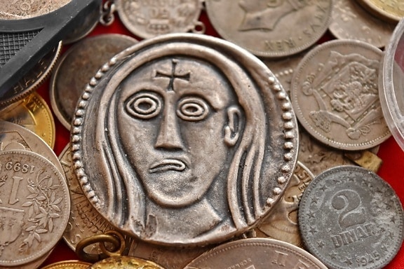 古代, 硬币, 银, 古代, 体系结构, 艺术, 青铜器, 业务, 现金, 铜
