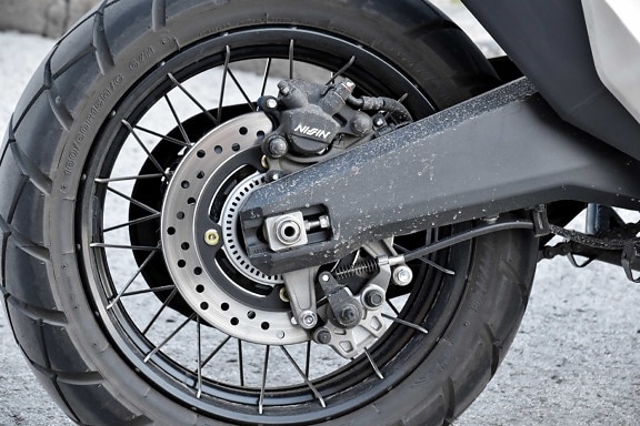freno de, dispositivo, neumático, rueda, acero, cromo, Repuestos, maquinaria, borde de la, aluminio