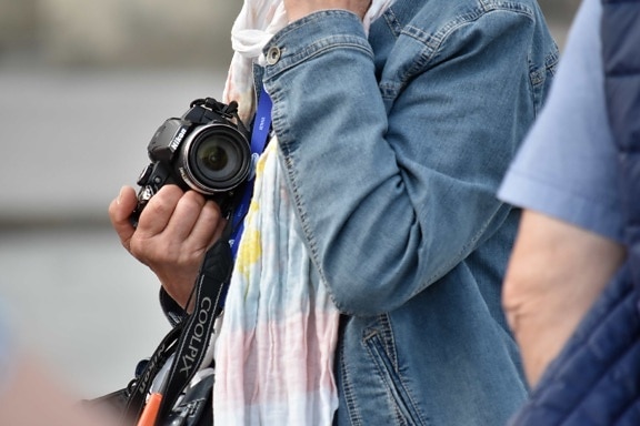 hand, tourist, tourist attraction, camera, photographer, woman, outdoors, lens, people, portrait