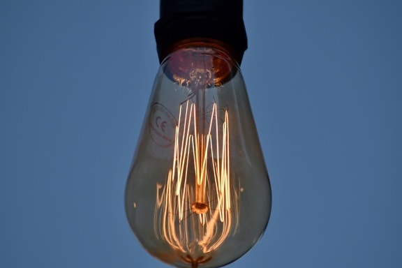 light bulb, bright, cloud, detail, details, electricity, glass, illuminated, illumination, lamp