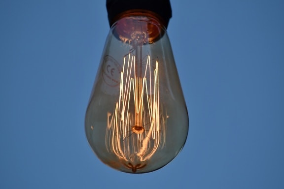 electricity, glass, light bulb, shining, voltage, bright, cloud, detail, details, illuminated