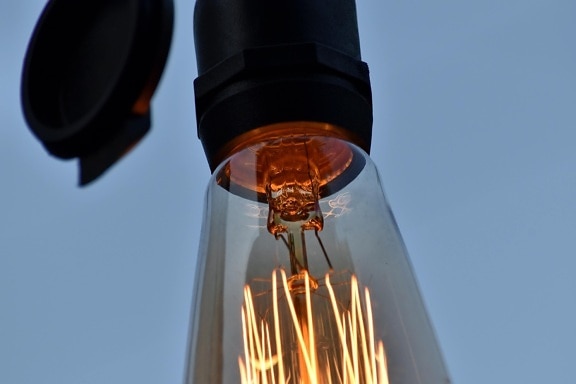 electricity, wire, lamp, illuminated, light, lantern, outdoors, technology, reflector, bright