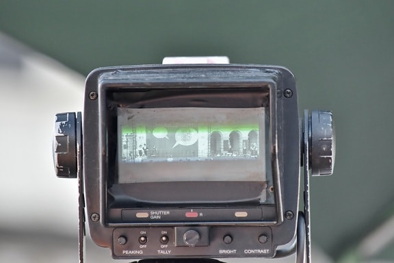 カメラ, テレビのニュース, ビデオの録画, アナログ, 絞り, 技術, 映画, レンズ, テレビ, エレクトロニクス