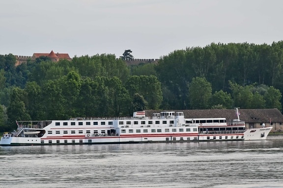 tengerjáró hajó, cirkáló, Duna-folyó, utazás, jármű, csónak, víz, eszköz, hajó, folyó