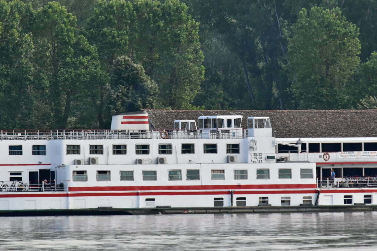 tengerjáró hajó, Duna-folyó, turizmus, utazás, hajó, jármű, víz, vízijármű, gép, kerék