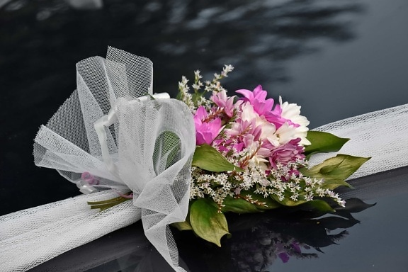 arrangement, bouquet, ceremony, decoration, wedding, shrub, nature, flower, leaf, romance