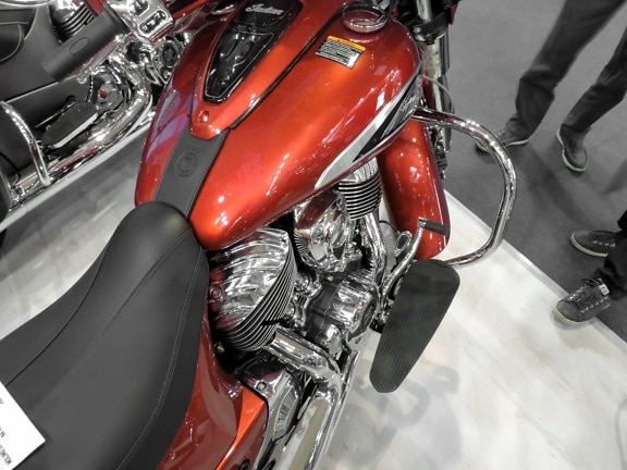 metallizzato, motocicletta, rosso, bicromato di potassio, trasporto, veicolo, in auto, gara, veloce, Classic
