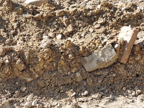 materiale, terreno, pietre, pietra, trama, terra, sporco, grezzo, polvere, fango