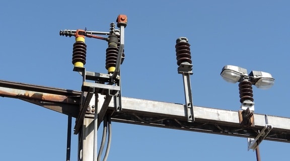electricity, industry, voltage, wires, equipment, semaphore, cable, technology, wire, high