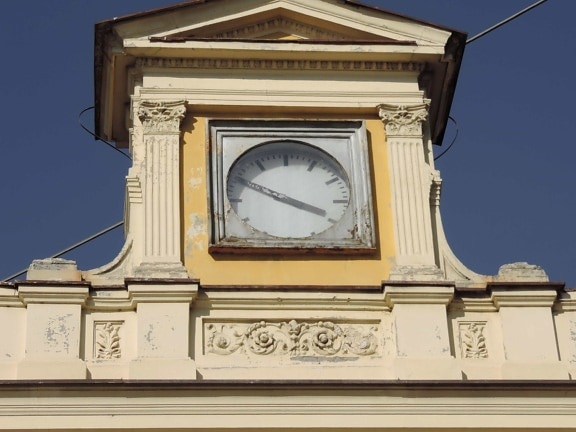 аналогов часовник, сграда, столицата, детайли, фасада, Зидария, архитектура, часовник, кула, ръка