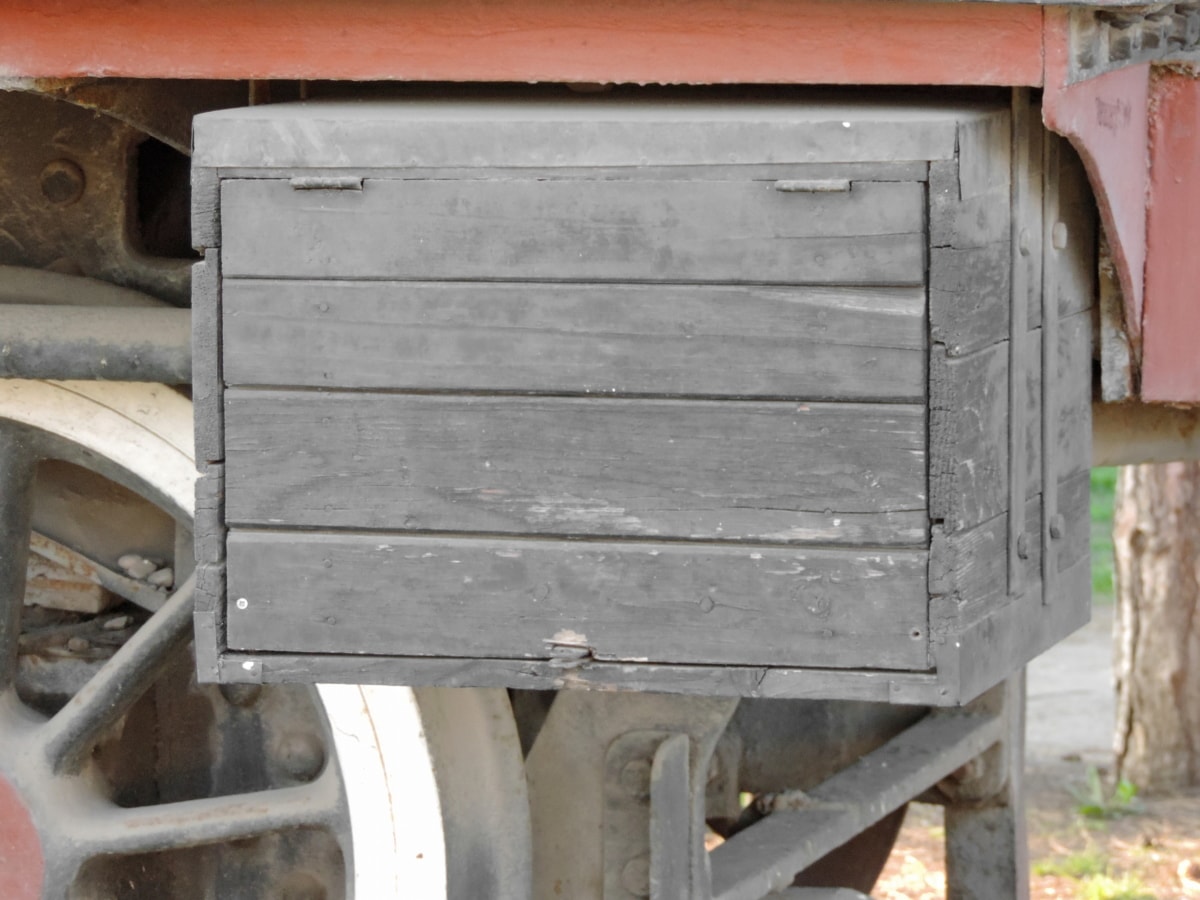 box, train, wagon, wooden, crate, wall, container, old, wood, abandoned
