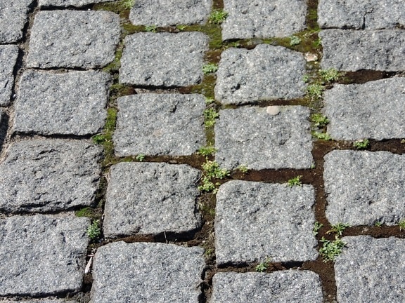 avenue, cobblestone, pavement, rough, wall, surface, stone, dirty, old, ground
