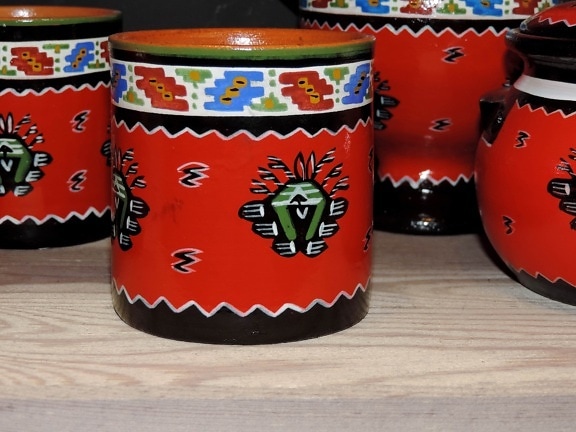 ceramics, design, pottery, container, traditional, cup, art, handmade, painting, decoration